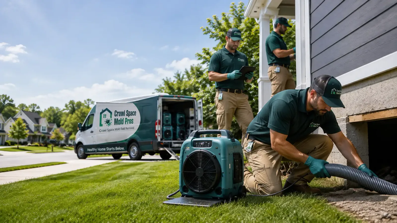 Crawl Space Mold Removal in Washougal, WA